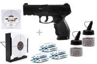 Co² Pistole Komplettset: Gletcher TRS 24/7-P, Kugelfangkasten & Zubehör Co² Pistole Komplettset: Gletcher TRS 24/7-P, Kugelfangkasten & Zubehör