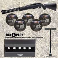 Komplettset: Pressluftgewehr Crosman Wildfire PCP + Pressluftpumpe + 2500 Diabolos + Zielkasten Komplettset: Pressluftgewehr Crosman Wildfire PCP + Pressluftpumpe + 2500 Diabolos + Zielkasten