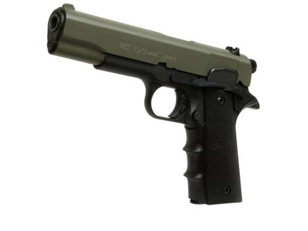 Schreckschusspistole ME Mod. 1911 Sport 9mm P.A.K. oliv black