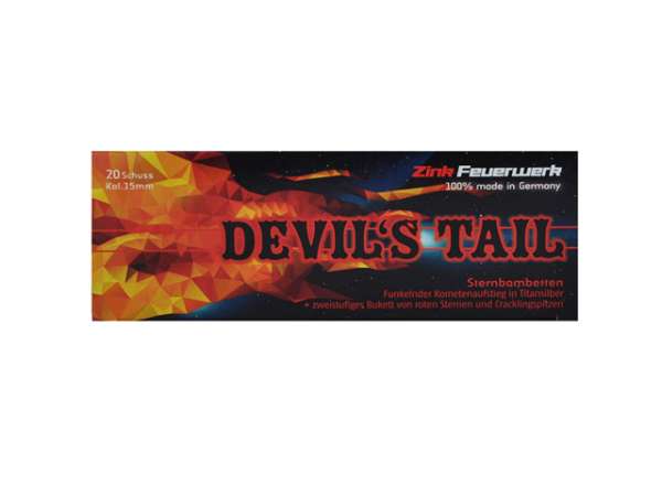 Zink Devil's Tail 15 mm 20er-Packung