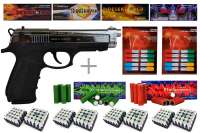 Schreckschuss Silvester Set Professional Zoraki 918 Chrom + 400 Teile Schreckschuss Silvester Set Professional Zoraki 918 Chrom + 400 Teile