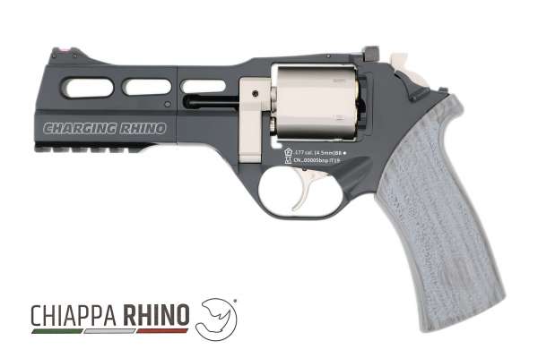 %AKTION ! Chiappa Rhino 50DS Charging Rhino Co2 - Revolver schwarz/Holz - NEW !