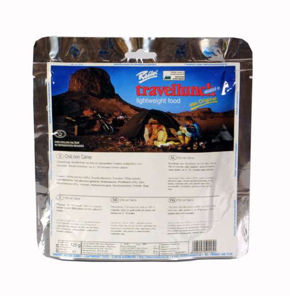 Travellunch 'Chili con Carne' 10x125g