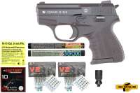 ZORAKI 906 - Komplett Set - Schreckschusspistole / Gaspistole 9 mm P.A.K. schwarz ZORAKI 906 - Komplett Set - Schreckschusspistole / Gaspistole 9 mm P.A.K. schwarz