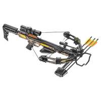 Compoundarmbrust Blade CAMO 340fps 175LBS - Mit Zielfernrohr und Zubehör Set Compoundarmbrust Blade CAMO 340fps 175LBS - Mit Zielfernrohr und Zubehör Set