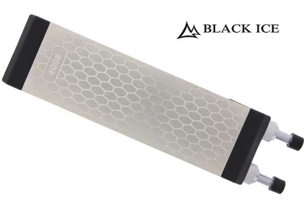 Black Ice Diamantschärfplatte mit Universalhalterung