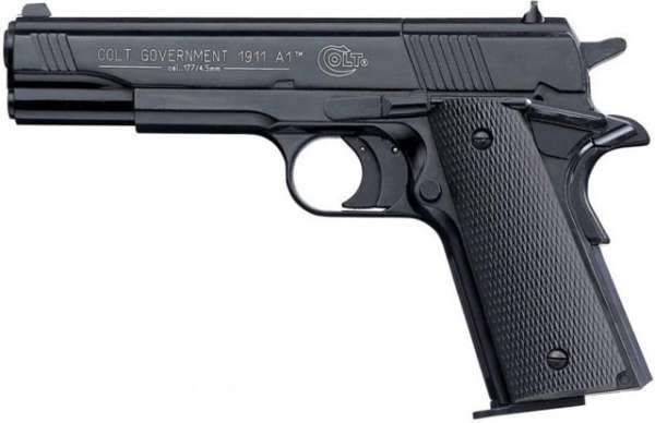 Colt Government 1911 A1, schwarz, C02 Pistole