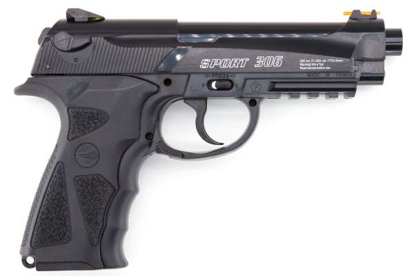 Borner Sport 306 P CO2 Pistole BB Gun Air Pistol, 4,5mm (.177) Stahlrundkugeln