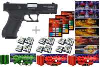 Schreckschuss Silvester Set XXL Zoraki 917 Schwarz/ Chrom + 600 Teile Schreckschuss Silvester Set XXL Zoraki 917 Schwarz/ Chrom + 600 Teile