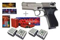 Schreckschuss Silvester Set Walther P88 Bicolor inkl. 100 Stk. Effekt + 100 Stk. 9mm P.A.K. Schreckschuss Silvester Set Walther P88 Bicolor inkl. 100 Stk. Effekt + 100 Stk. 9mm P.A.K.