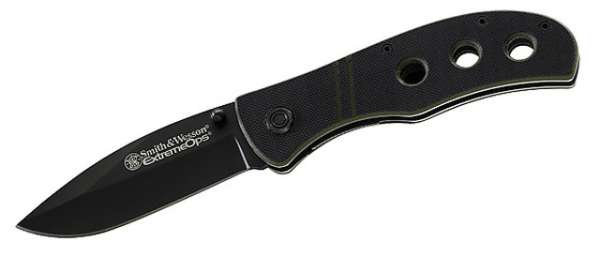 Smith and Wesson Einhandmesser, Extreme Ops CKG105, Stahl 440 A,