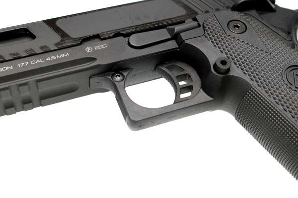 NxWerks NX 1911 Pendragon CO2-Luftpistole Kal. 4,5mm Stahl-BB Blowback Metallschlitten schwarz