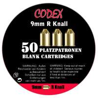 ki47882000_Platzpatronen Codex Kaliber 9 mm R Knall, 50 Stk. ki47882000_Platzpatronen Codex Kaliber 9 mm R Knall, 50 Stk.