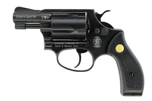 Smith & Wesson Chiefs Special Schreckschussrevolver 9mm R.K. brüniert