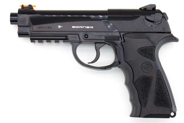 Borner Sport 306 P CO2 Pistole BB Gun Air Pistol, 4,5mm (.177) Stahlrundkugeln