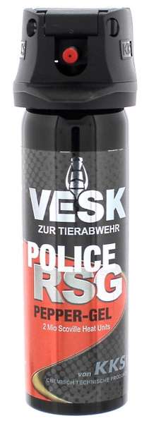 VESK RSG - POLICE 63ml Gel - Pfefferspray zur Tierabwehr