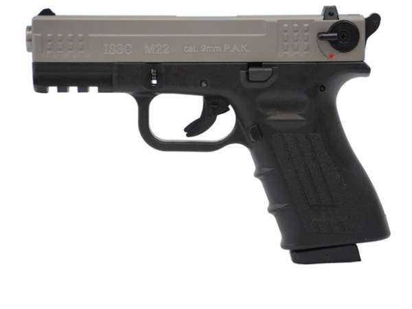 ISSC M22 Schreckschusspistole / Gaspistole titan 9 mm P.A.K.