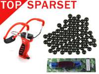 Schleuder Ergonom mit Autofeed Set,120 Stahlkugeln & Ersatzgummi Schleuder Ergonom mit Autofeed Set,120 Stahlkugeln & Ersatzgummi