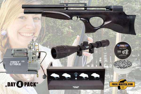 Komplettset: Diana Skyhawk Black Pressluftgewehr 4,5 mm (.177) + Kompressor + Munition + Ziele + Zub Komplettset: Diana Skyhawk Black Pressluftgewehr 4,5 mm (.177) + Kompressor + Munition + Ziele + Zub