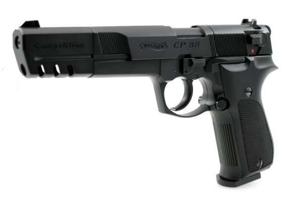 Walther CP88 Competition, 5,6", C02 Pistole, brüniert