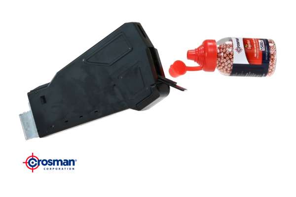 Crosman ST-1 CO² Luftgewehr Set – Wandlungsfähig & Leistungsstark | Inkl. Magazin, Kugelfang, BBs