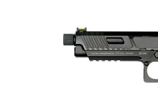 NxWerks NX 1911 Pendragon CO2-Luftpistole Kal. 4,5mm Stahl-BB Blowback Metallschlitten schwarz