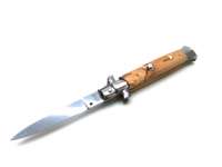 Klassisches Springmesser mit Olivenholz, by Beltrame Klassisches Springmesser mit Olivenholz, by Beltrame