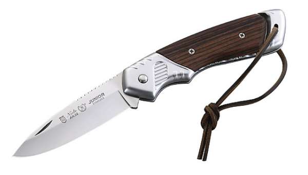 Nieto Taschenmesser, Stahl AN.58, Leichtmetall, Jacaranda-Holz,