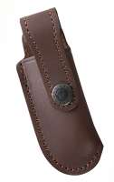Leder-Etui, braun, für Messer mit 10 cm Heftlänge Leder-Etui, braun, für Messer mit 10 cm Heftlänge