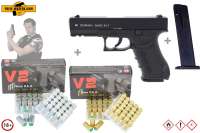 ZORAKI 917 - Komplett Set - Schreckschuss-Pistole Kal. 9mm P.A.K + Munition und Zubehör ZORAKI 917 - Komplett Set - Schreckschuss-Pistole Kal. 9mm P.A.K + Munition und Zubehör
