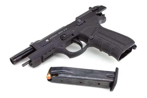 Zoraki 918 Schwarz Schreckschuss 9 mm PAK Ansicht 16
