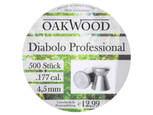 Oakwood Professional Diabolo 500 St. 4,49mm (.177)
