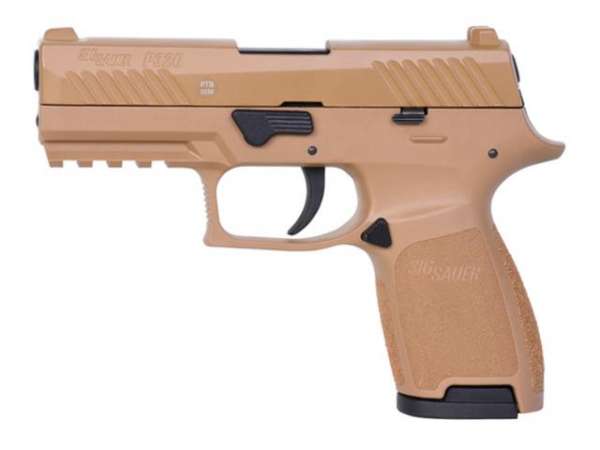 Sig Sauer P320 Dark Earth Schreckschusspistole Gaspistole Alarm Pistole! (Foto 1)