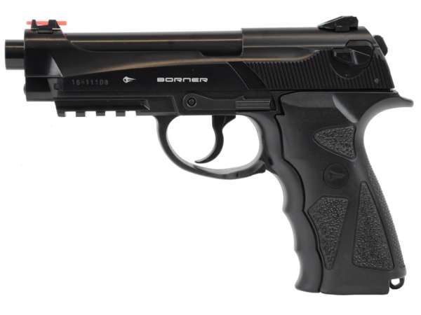 Borner Sport 306 P CO2 Pistole BB Gun Air Pistol, 4,5mm (.177) Stahlrundkugeln