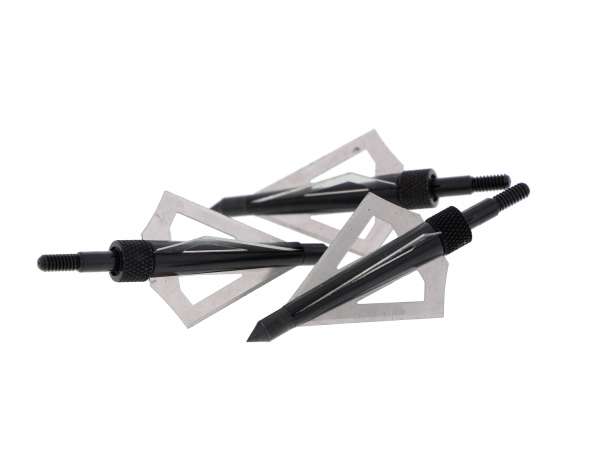 3 Stck. Jagdspitzen - 4 Klingen Broadhead