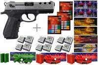 Schreckschuss Silvester Set XXL Zoraki 4918 Titan + 600 Teile Schreckschuss Silvester Set XXL Zoraki 4918 Titan + 600 Teile