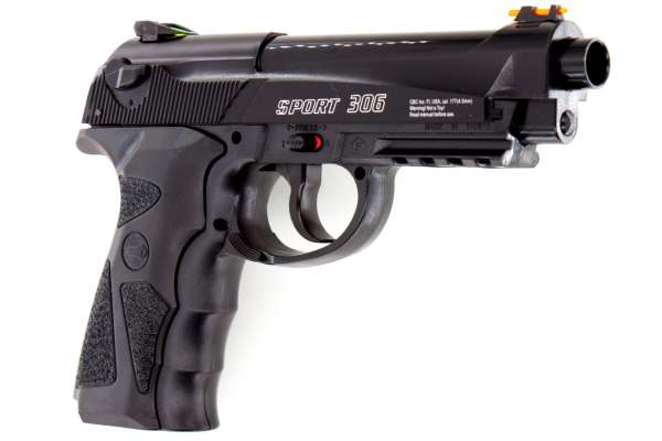 Borner Sport 306 P CO2 Pistole BB Gun Air Pistol, 4,5mm (.177) Stahlrundkugeln