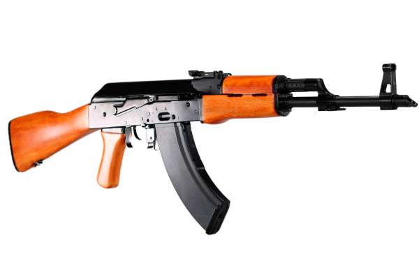 Borner AK74 4,5 mm BB - CO² Luftgewehr - 19 Schuss - Echtholz- Griffe & Schaft