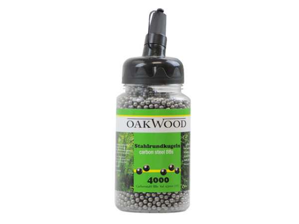 Oakwood Stahlrundkugel 4.000 Stk. carbon