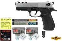 Vorschau: ZORAKI 4918 - Komplett Set -Schreckschusspistole 9 mm P.A.K. matt chrom Vorschau: ZORAKI 4918 - Komplett Set -Schreckschusspistole 9 mm P.A.K. matt chrom