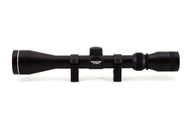 First Strike Zielfernrohr mit Montageringen 3-9x40