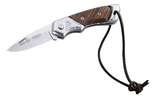 Nieto Taschenmesser, Stahl AN.58, Leichtmetall, Jacaranda-Holz,