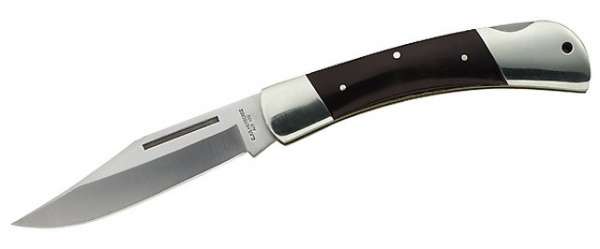 Herbertz Taschenmesser, Stahl 440, Heftlänge 13 cm, Sandalwood,