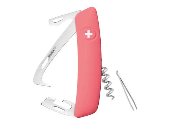 SWIZA Taschenmesser Horse Tool HO03 PINK - Schweizer Messer