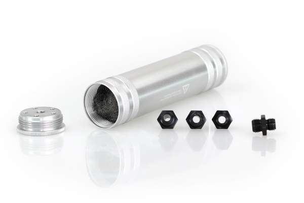 Silah Schalldämpfer Silber für Schreckschusspistolen & Schreckschussrevoler