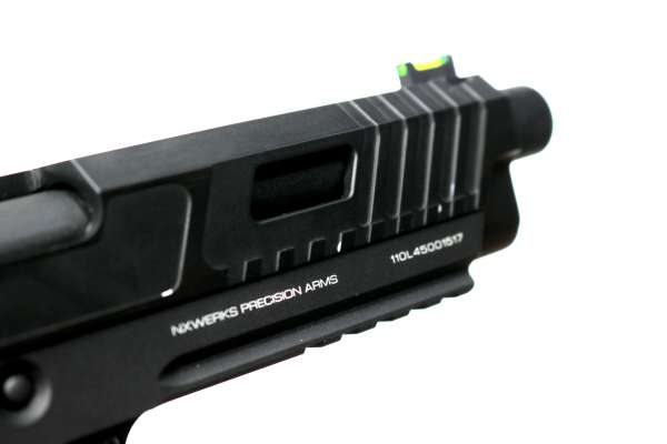 NxWerks NX 1911 Pendragon CO2-Luftpistole Kal. 4,5mm Stahl-BB Blowback Metallschlitten schwarz