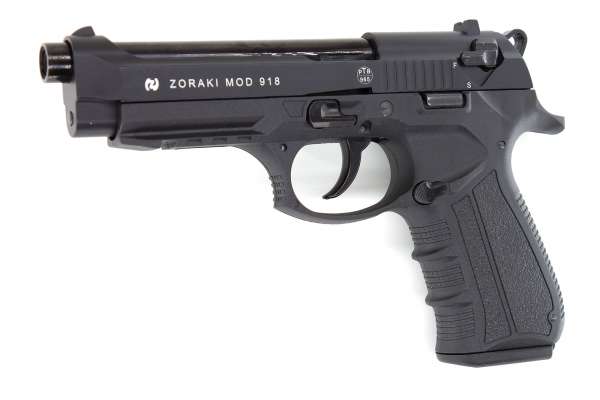 Zoraki 918 Schwarz Schreckschuss 9 mm PAK Ansicht 4