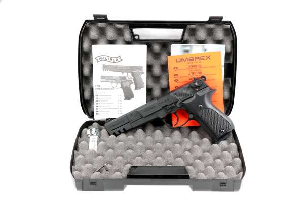 Walther CP88 Competition, 5,6", C02 Pistole, brüniert