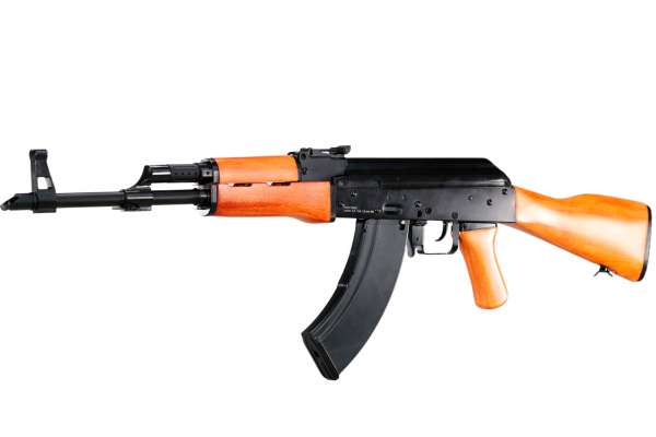 Borner AK74 4,5 mm BB - CO² Luftgewehr - 19 Schuss - Echtholz- Griffe & Schaft