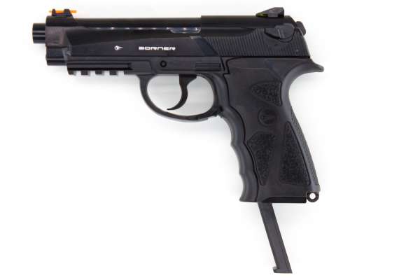 Borner Sport 306 P CO2 Pistole BB Gun Air Pistol, 4,5mm (.177) Stahlrundkugeln